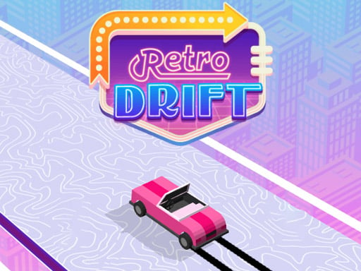 Retro Car Drift Online Clicker Games on NaptechGames.com