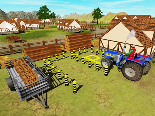 Tractors Parking Online Arcade Games on NaptechGames.com