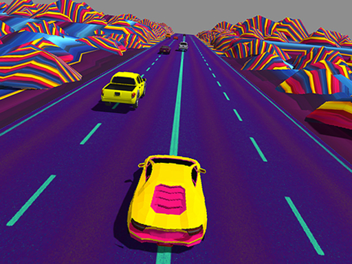 Neon Race Retro Drift image