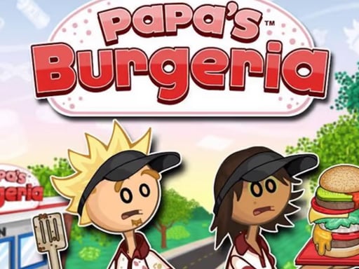 Papas Burgeria Online Cooking Games on taptohit.com