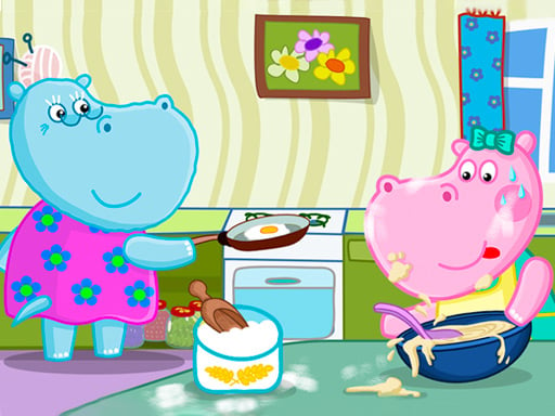 Hippo Cooking School - Play Free Best Online Game on JangoGames.com