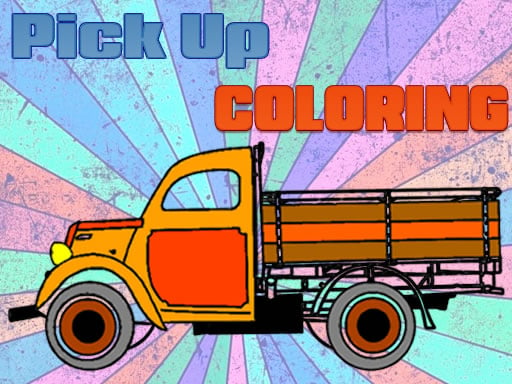 Play Pick Up Trucks Coloring Online