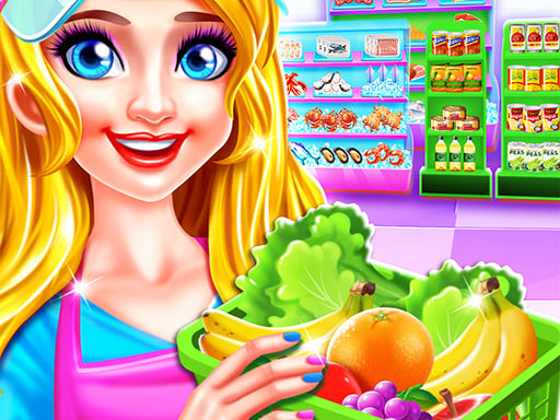 Supermarket Girl Cleanup Online Girls Games on NaptechGames.com