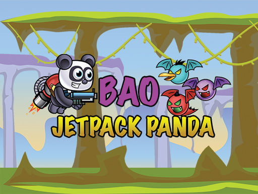 Jetpack Panda Bao Online Adventure Games on NaptechGames.com