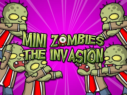 Mini Zombie The Invasion - Play Free Best Arcade Online Game on JangoGames.com