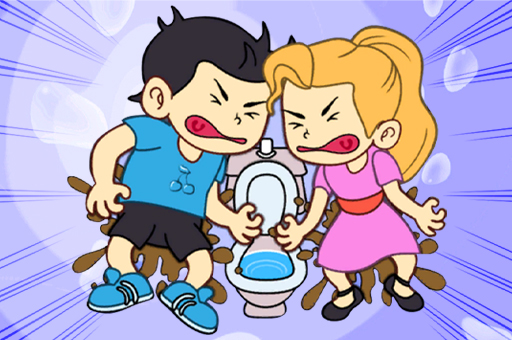 Toilet Rush Race: Draw Puzzle play online no ADS