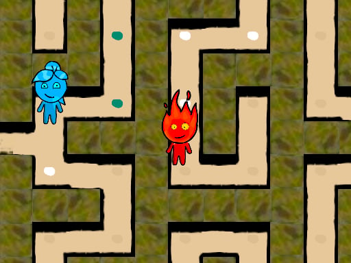 Play Fireboy and Watergirl Maze Online
