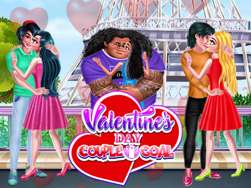 Valentine Day Couples Goal Online Girls Games on NaptechGames.com