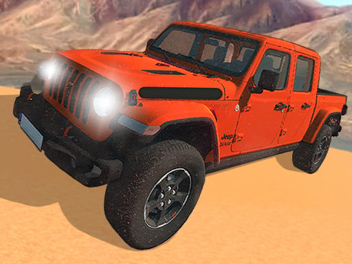 Play Dangerous Jeep Hilly Driver Simulator