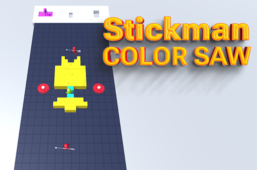 Stickman Color Saw  play online no ADS