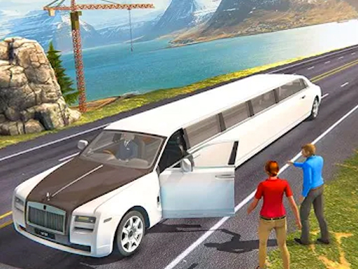 Limousine Taxi Driving Game - Arcade