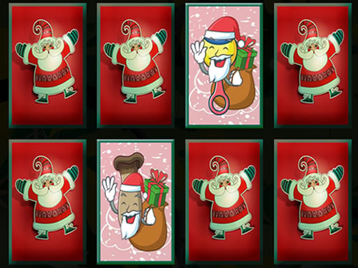 Play Christmas Mascots Memory