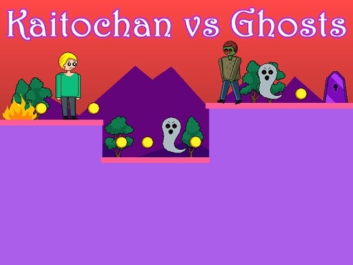 Kaitochan vs Ghosts - Play Free Best Arcade Online Game on JangoGames.com