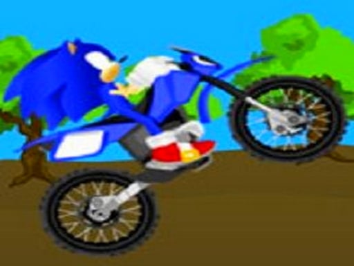 Sonic Motorcycle Online Arcade Games on NaptechGames.com