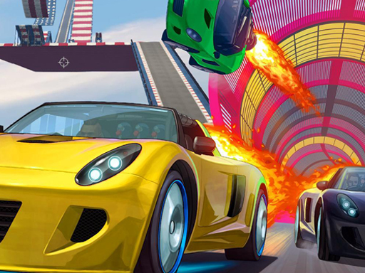 Mega Ramp Car Jumping Online Racing Games on NaptechGames.com