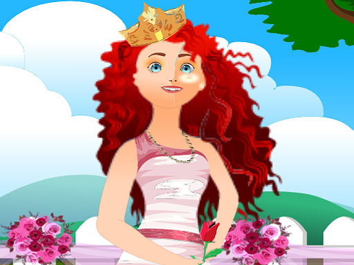 Princess Merida Wedding - Girls