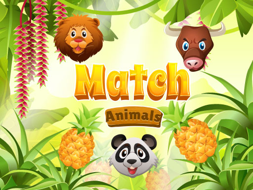 Match Animals - Play Free Best Puzzle Online Game on JangoGames.com