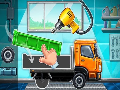 Truck-Factory-For-Kids-Game Online Racing Games on NaptechGames.com
