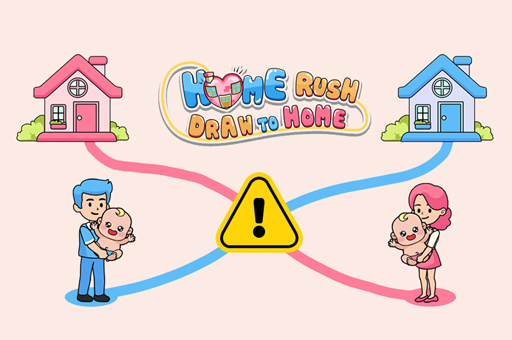 Home Rush   Draw to Home play online no ADS