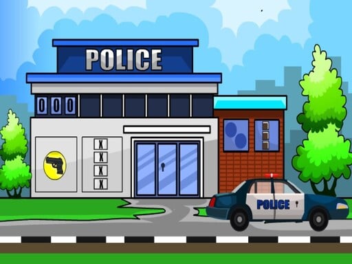 Escape from Police Station Online Puzzle Games on NaptechGames.com