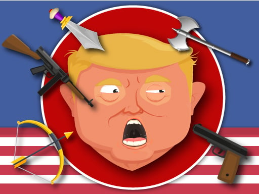 Kick The Trump Online Hypercasual Games on NaptechGames.com