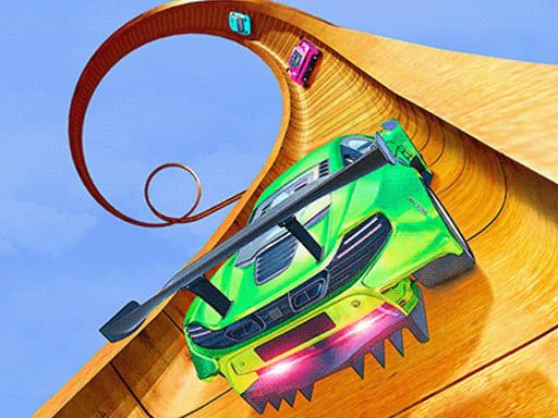 Mega Ramp Car Stunt Racing Mania Online Racing Games on NaptechGames.com
