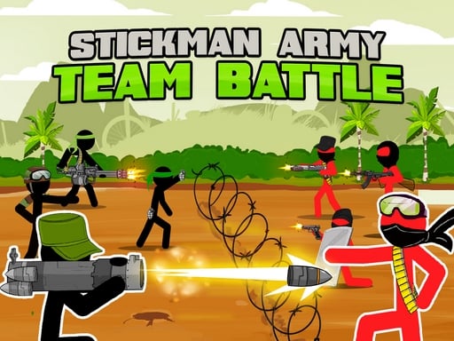 Stickman Army : Team Battle Online Adventure Games on NaptechGames.com