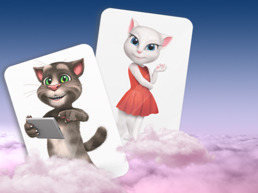 My Talking Tom Card Match Online Puzzles Games on NaptechGames.com