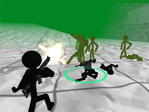 Play Stickman Zombie 3D Online