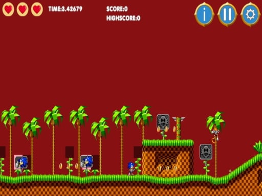 Sonic html5 - Play Free Best Arcade Online Game on JangoGames.com