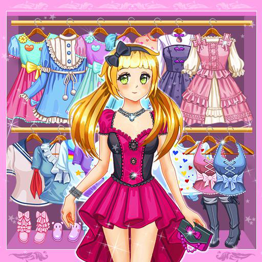 Anime Kawaii Dress Up Game Game - Play online at GameMonetize.com Games