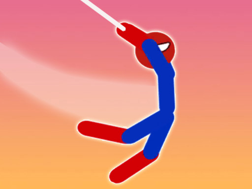 Super Hero Flip: Spider Stickman Hook Online Arcade Games on NaptechGames.com