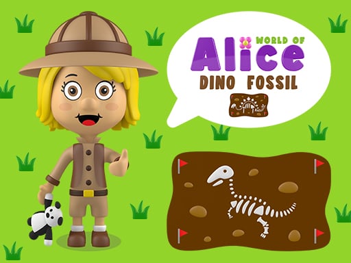 World of Alice   Dino Fossil Online Puzzle Games on NaptechGames.com