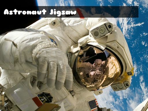 Astronaut Jigsaw Game