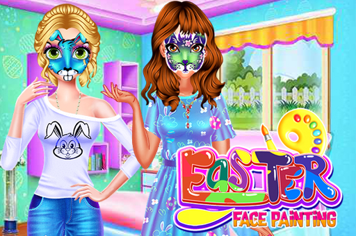 Easter Face Painting play online no ADS