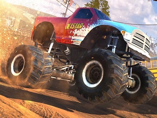  Monster Truck Supra Race Online Racing Games on NaptechGames.com