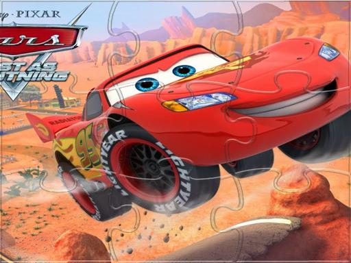 Play McQueen Cars Puzzle Slide