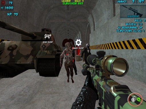 Play Zombie Apocalypse Bunker Survival Z Online