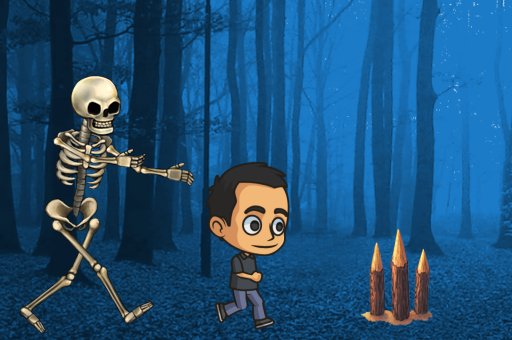 Spooky Forest Run play online no ADS
