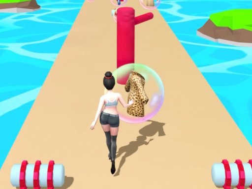 Outfits Woman Rush 3D Online Hypercasual Games on NaptechGames.com