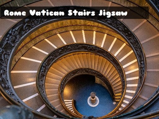Play Rome Vatican Stairs Jigsaw