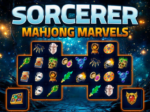 Sorcerer Mahjong Marvels - Play Free Best Puzzle Online Game on JangoGames.com