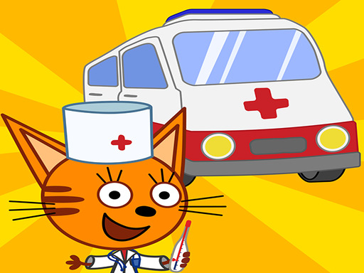 Kid Cats Animal Doctor Games Cat Game - Arcade