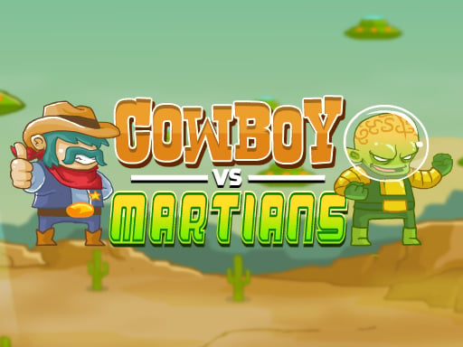 Cowboy Vs Martians Online Shooting Games on NaptechGames.com