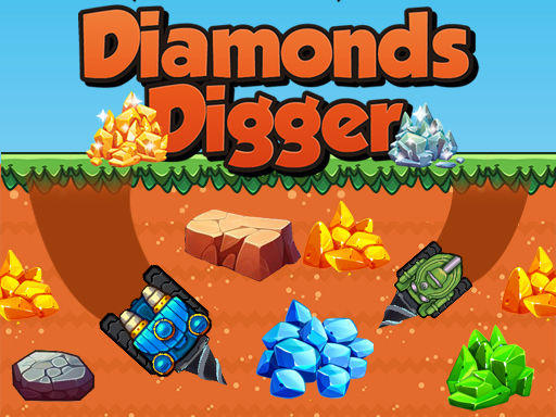 Diamonds Digger - Play Free Best Adventure Online Game on JangoGames.com
