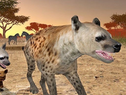 Hyena Simulator 3D Online Adventure Games on taptohit.com