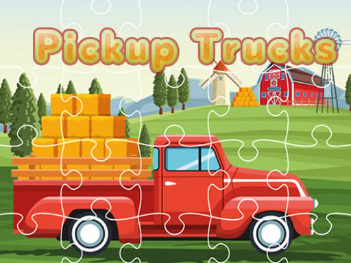Play Pickup Trucks Jigsaw