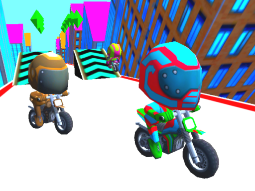 Slope Bike 2 Online Racing Games on NaptechGames.com
