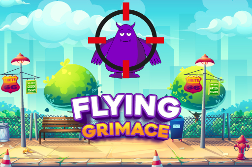 Flying Grimace play online no ADS