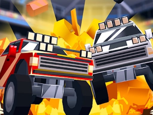Blocky Driver Cars Demolition Game